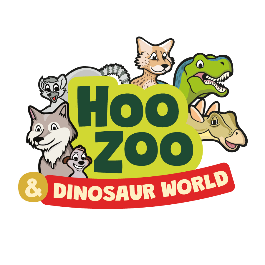 Hoo Zoo and Dinosaur World logo